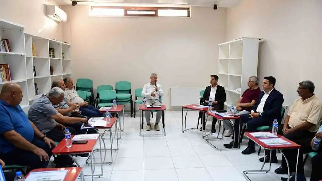 'Yeşilyurt´ta muhtarlarla deprem toplantısı'