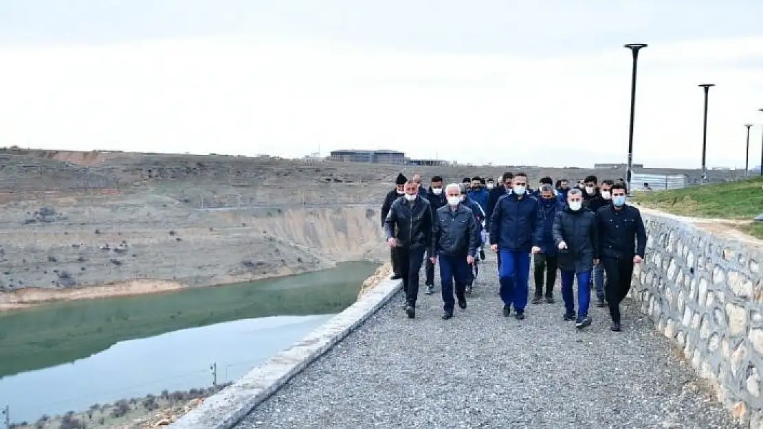 'Yeşilyurt´ta sağlıklı hayat için yürüyüş'