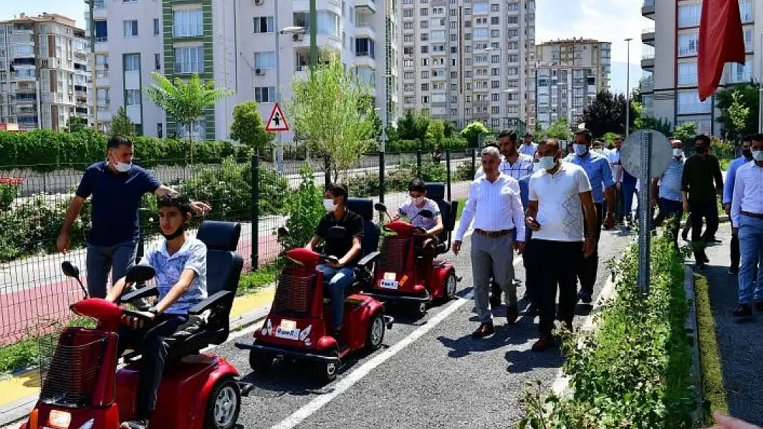 'Yeşilyurt´ta trafik eğitim parkı, Kur´an kursu öğrencilerini ağırlıyor'