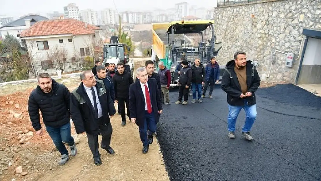'Yeşilyurt´ta ulaşım ağı konforlu hale dönüştürülüyor'