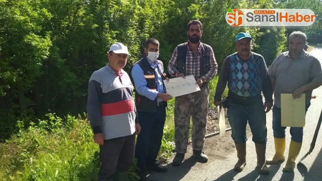 Yeşilyurt'ta üreticiye destek