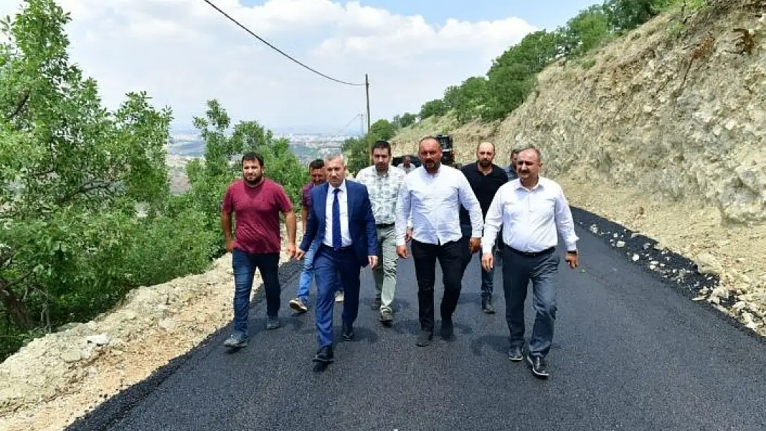 'Yeşilyurt´ta yol düzenleme çalışmaları'