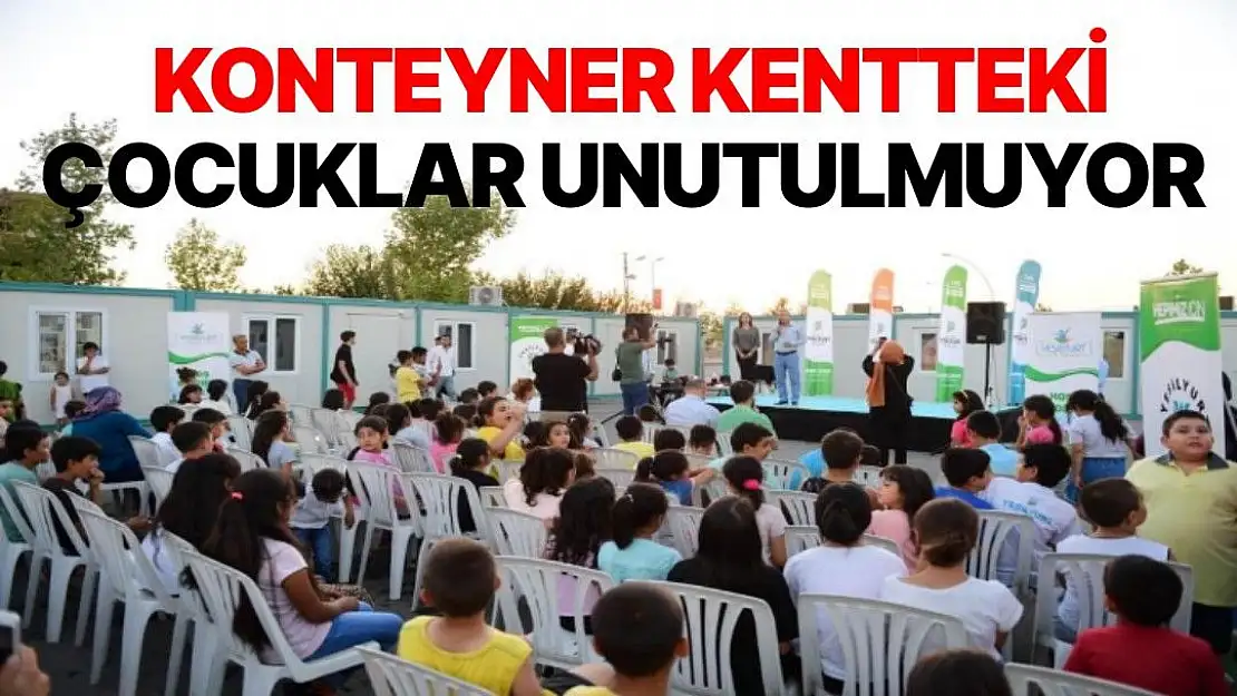 Yeşilyurt´taki çocuk şenliği keyifli anlara sahne oldu