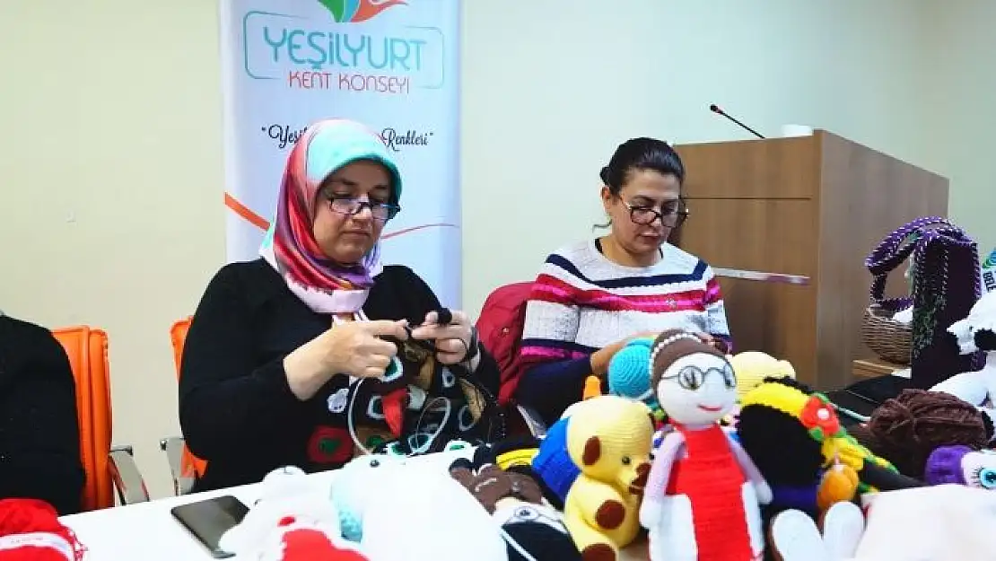 'Yeşilyurt´taki el sanatları kursuna ilgi büyük'