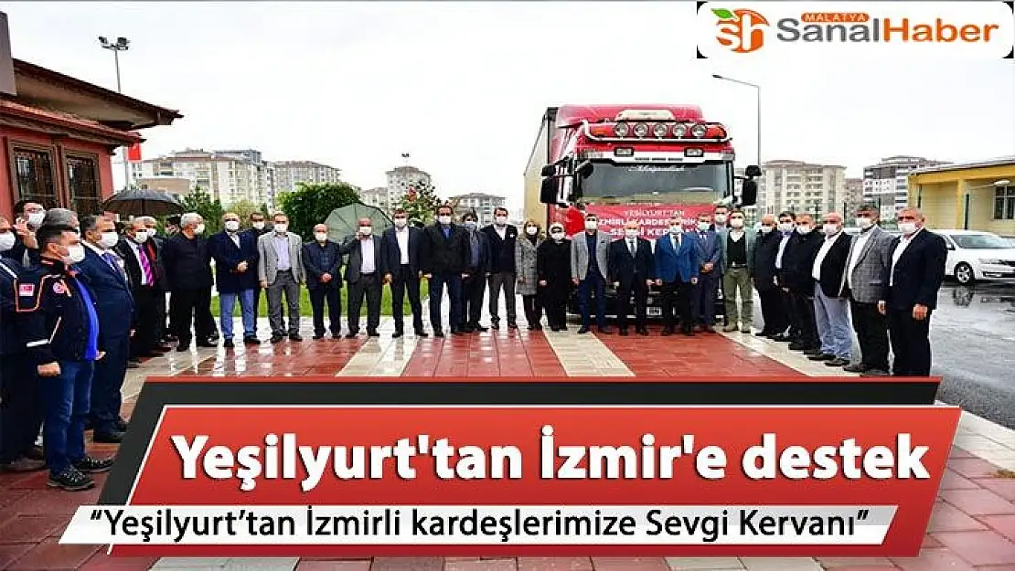 Yeşilyurt´tan İzmir´e destek