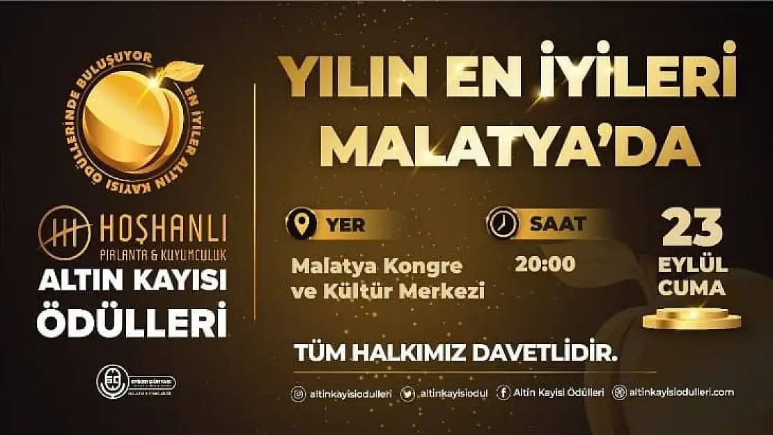 Yılın en iyileri Malatya'da 