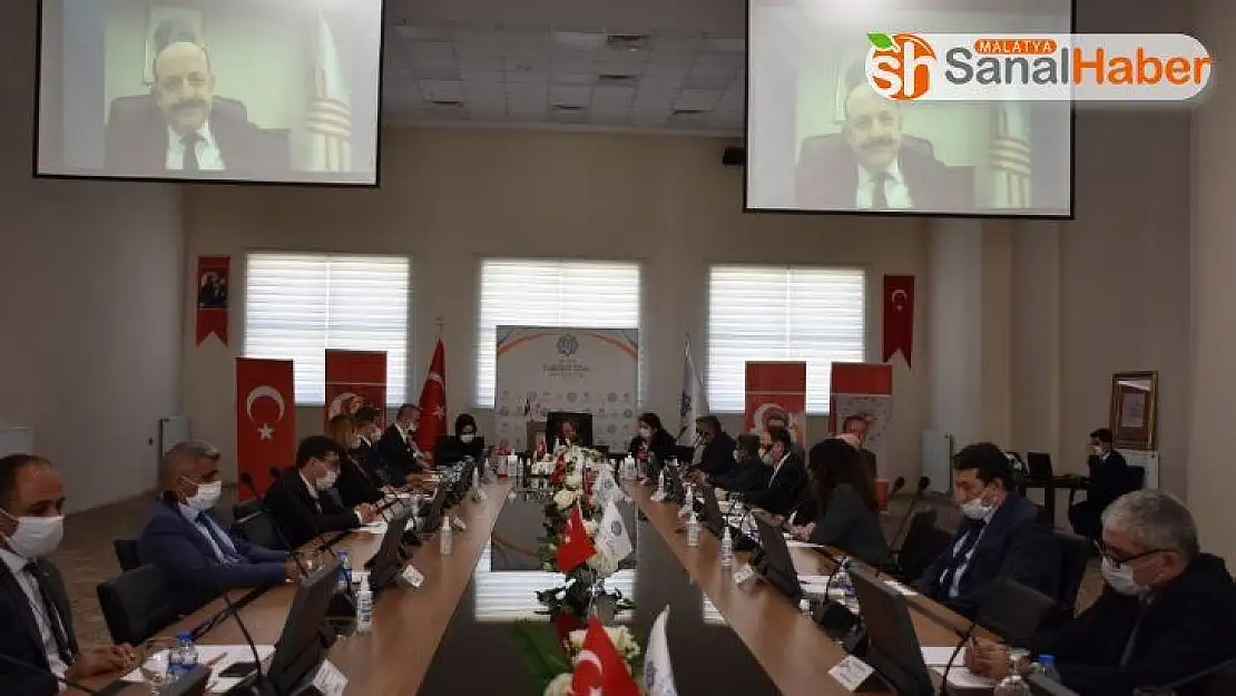YÖK Başkanı Prof. Dr. Saraç, MTÜ Senatosu'na katıldı
