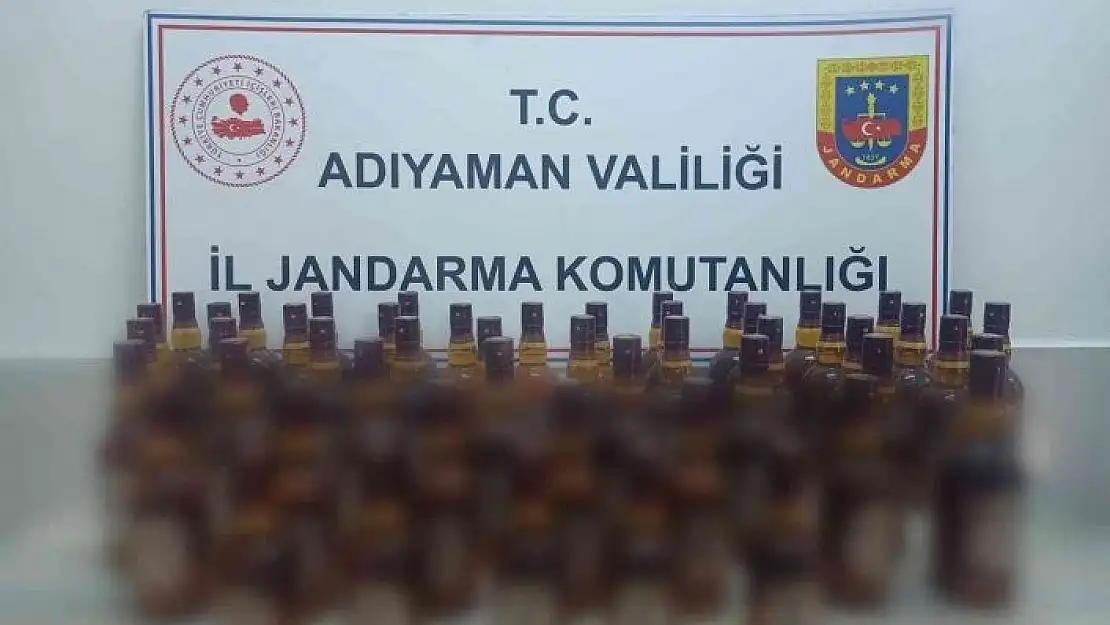 'Yolcu otobüsünde kaçak alkol ele geçirildi'