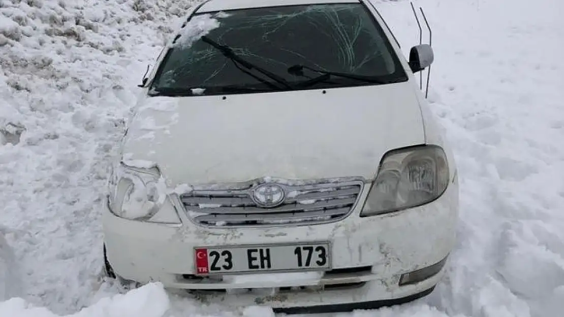 'Yoldan çıkan otomobil kara saplandı: 3 yaralı'