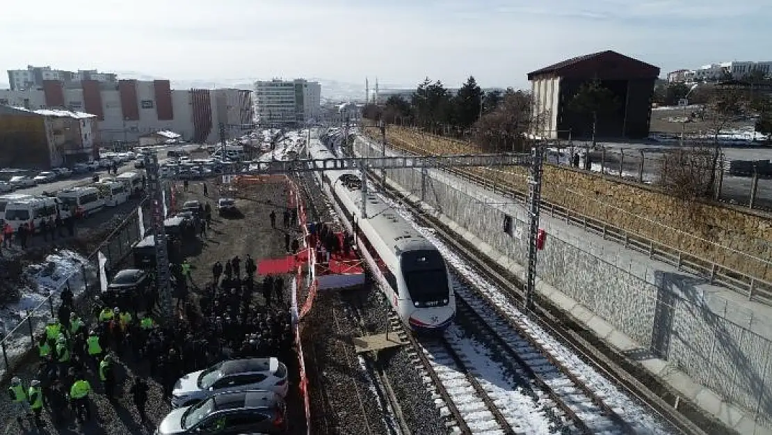 'Yüksek Hızlı Tren Sivas´ta'