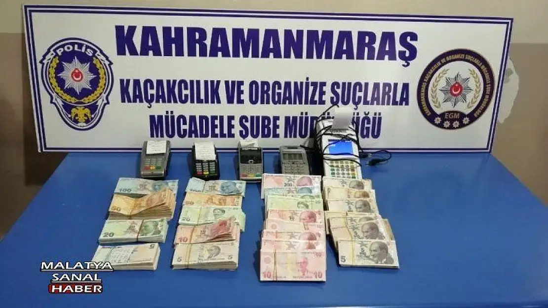 Yüzde 7 faizle pos tefeciliği yapan kuyumcuya baskın