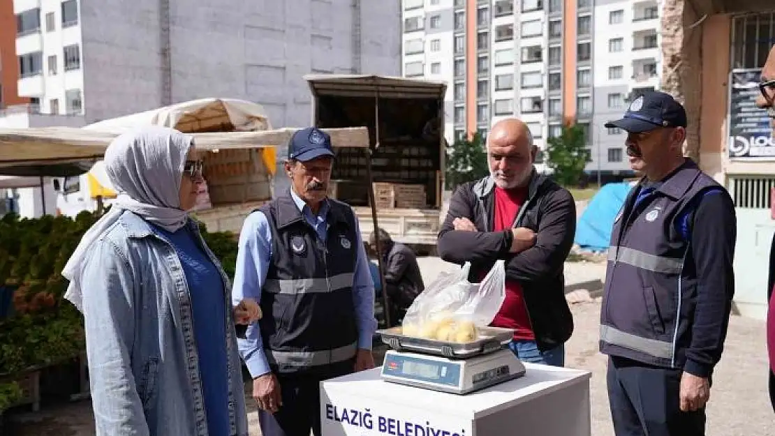 'Zabıtadan pazarlara denetim'