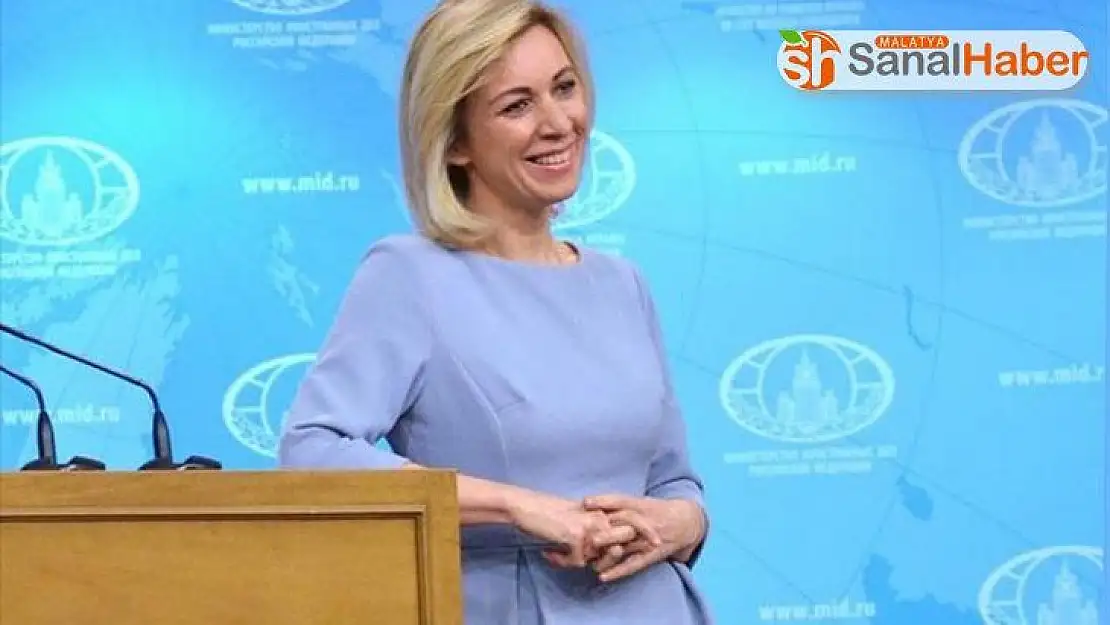 Zaharova bu kez NATO'yu Macron'un sözleriyle vurdu