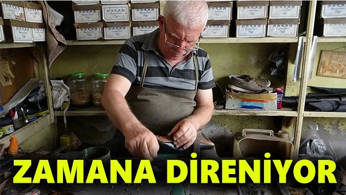 Zamana direniyor