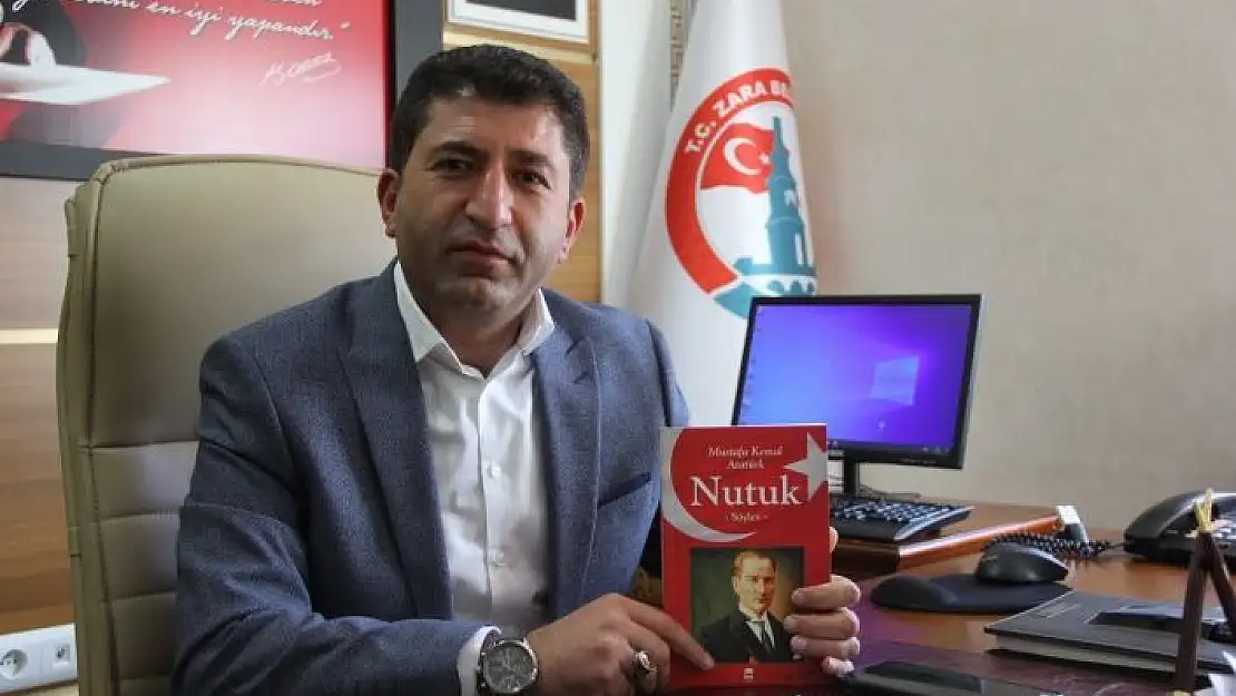 'Zara Belediyesi´nden gençlere ''Nutuk'' kitabı hediye'