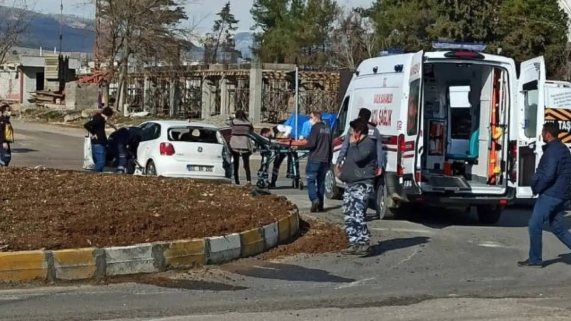 'Zincirleme kazada 1 kişi yaralandı'
