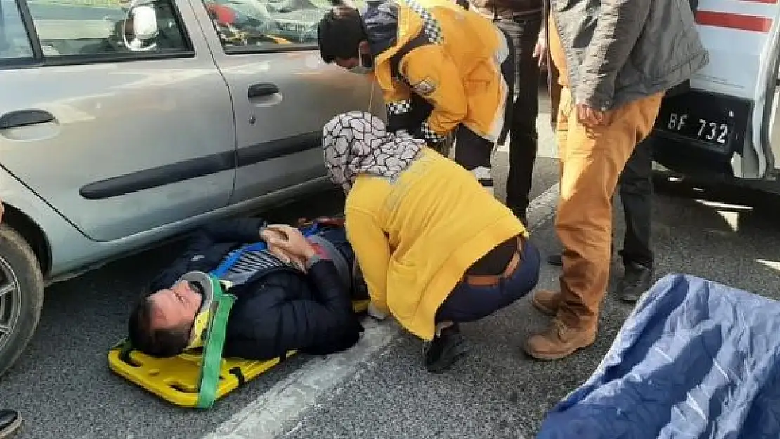 'Zincirleme trafik kazası:1 yaralı'