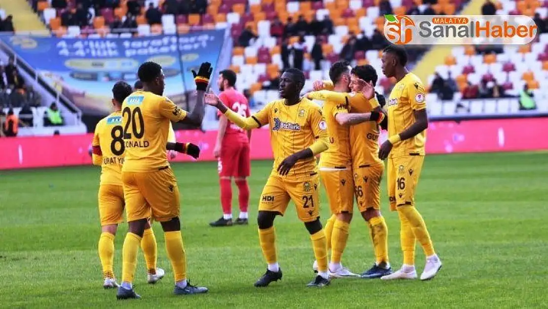 Ziraat Türkiye Kupası: Yeni Malatyaspor: 2 - Keçiörengücü: 0 (İlk yarı)