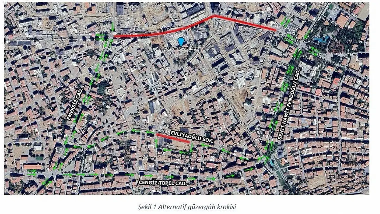 Atatürk (Kışla) Ve İnönü Caddesi Geçici Olarak Trafiğe Kapatılacak