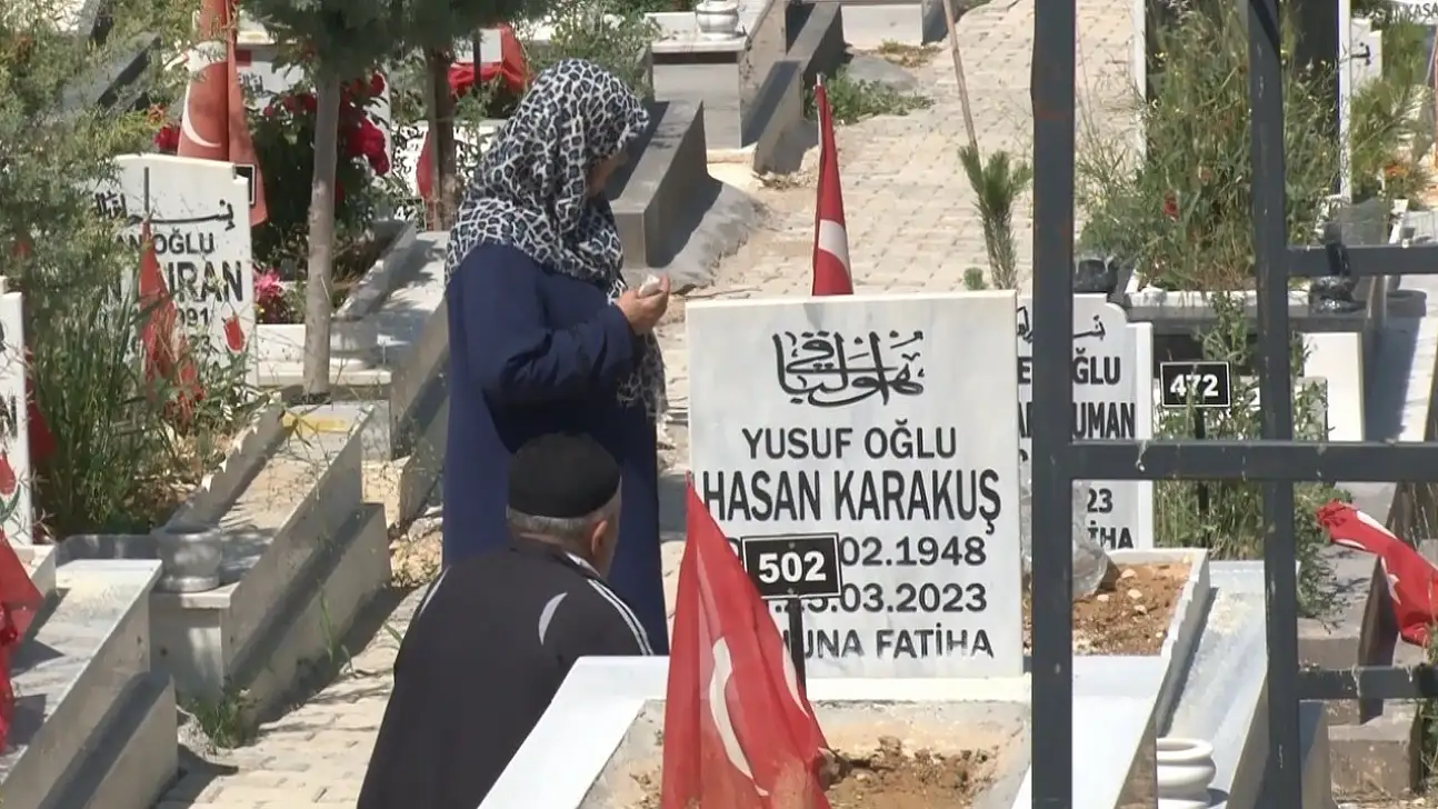 Malatya'da depremzedelerin hüzünlü bayramı