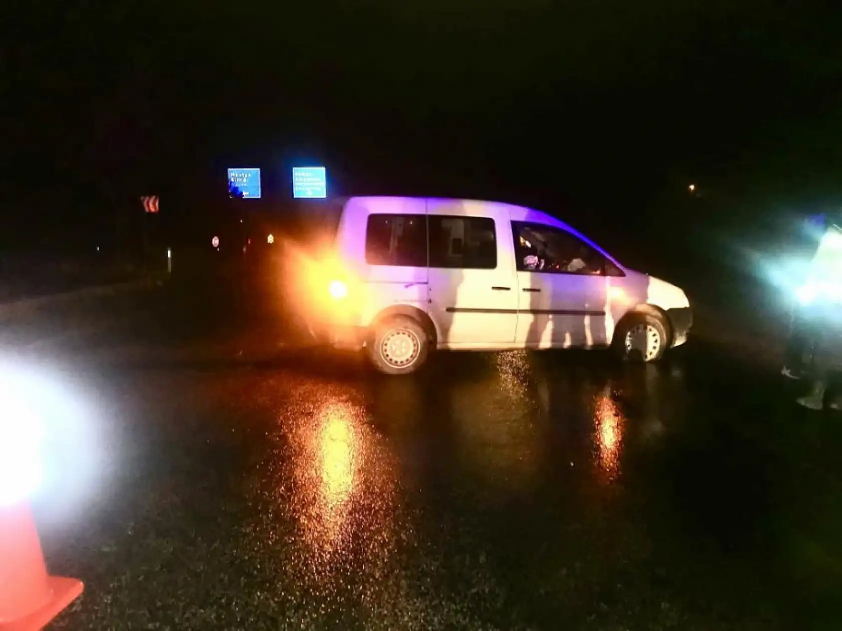 Malatya'da iki ayrı kazada 2 kişi yaralandı