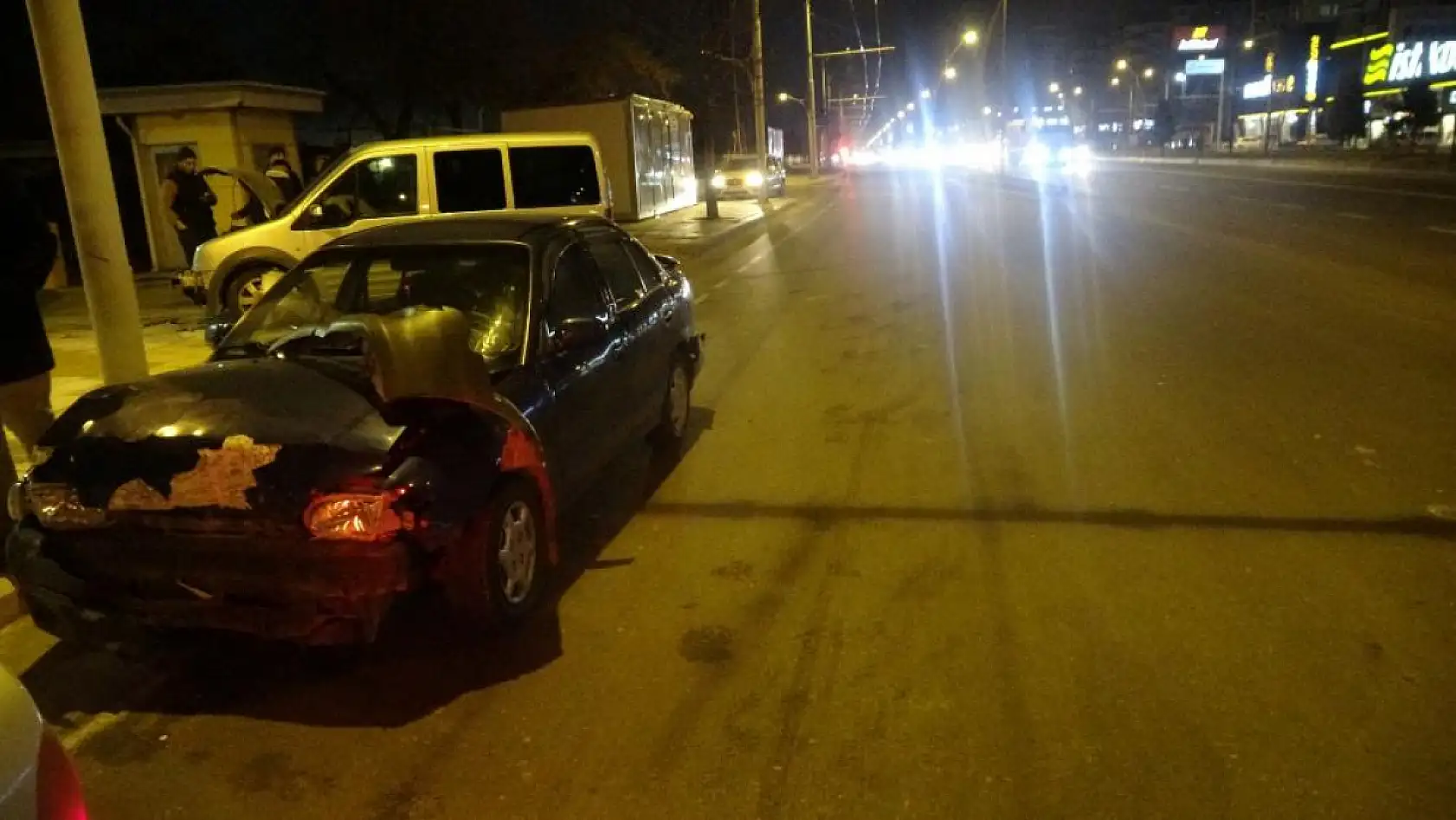 Malatya'da zincirleme kazalarda 8 araç birbirine girdi