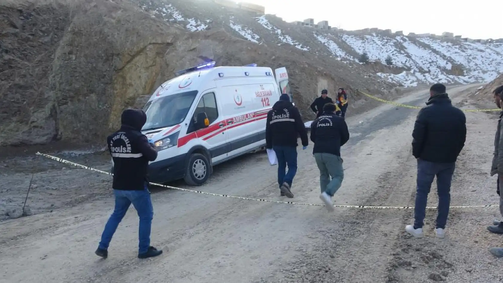 Malatya'da beton santralinde erkek cesedi bulundu