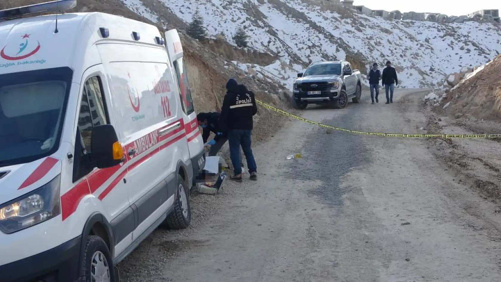 Malatya'da beton santralinde erkek cesedi bulundu