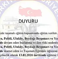 Battalgazi'de bazı bölgelerde okullar tatil edildi