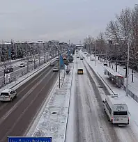 Malatya'da eğitime kar engeli