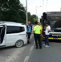Malatya'da halk otobüsü ile hafif ticari araç çarpıştı