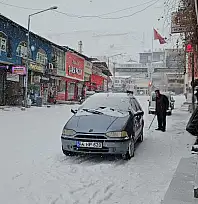 Malatya'da kar yağışı etkili oluyor
