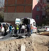 Malatya'da şantiyede iş kazası: 1 yaralı