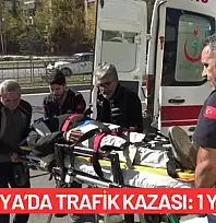 Malatya'da Trafik Kazası: 1 Yaralı
