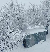 Pütürge'de kar kalınlığı 1 metreye yaklaştı