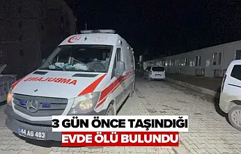 3 Gün Önce Taşındığı Evde Ölü Bulundu