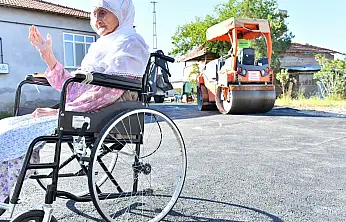 Gülistan Teyze'nin duaları Yeşilyurt Belediyesi'ne