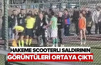 Hakeme Scooterlı Saldırının Görüntüleri Ortaya Çıktı