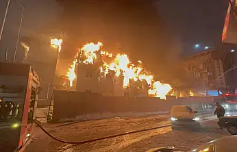 Malatya'da Büyük Yangın