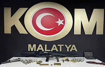 Malatya'da kaçak silah operasyonu: 4 gözaltı