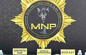 Malatya'da zehir tacirlerine darbe: 9 tutuklama