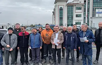 Malatya sanayi esnafı hak kayıplarını AFAD önünde gündeme taşıdı