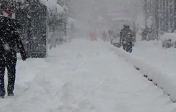 Malatya'ya kar geliyor