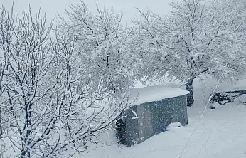 Pütürge'de kar kalınlığı 1 metreye yaklaştı