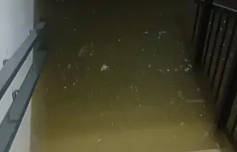 TOKİ 2. Etap'ta Bodrum Katları Su Bastı, Vatandaşlar Tepkili