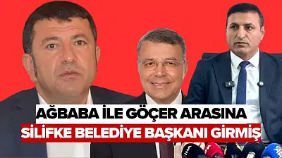 Ağbaba ile Göçer arasına Silifke Belediye Başkanı girmiş