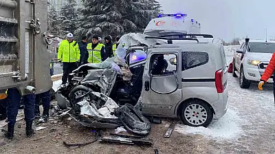 Elazığ'da feci kaza: Çift hayatını kaybetti