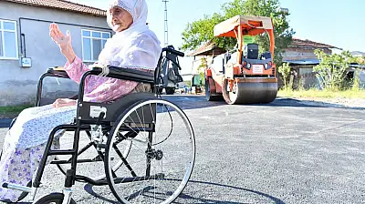 Gülistan Teyze'nin duaları Yeşilyurt Belediyesi'ne