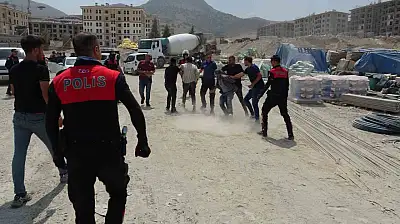 Malatya'da şantiyede silahlı-bıçaklı kavga: 2'si ağır 7 yaralı