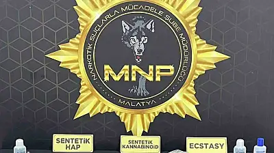 Malatya'da zehir tacirlerine darbe: 9 tutuklama